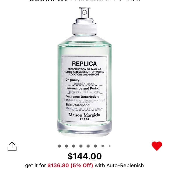 Maison Margiela Replica Bubble Bath Perfume - Picture 3 of 3